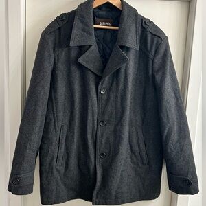 Michael Kors Gray Wool Blend coat Men’s size XL